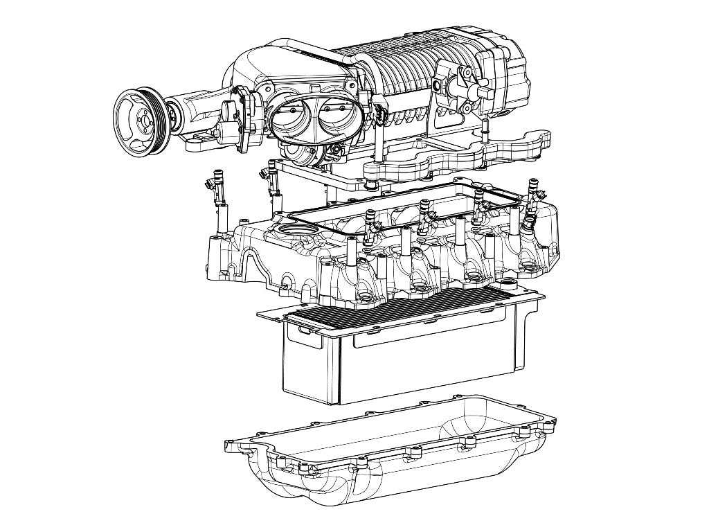 2010-2014 Ford (6.2L) Raptor/F150 SuperCharger System