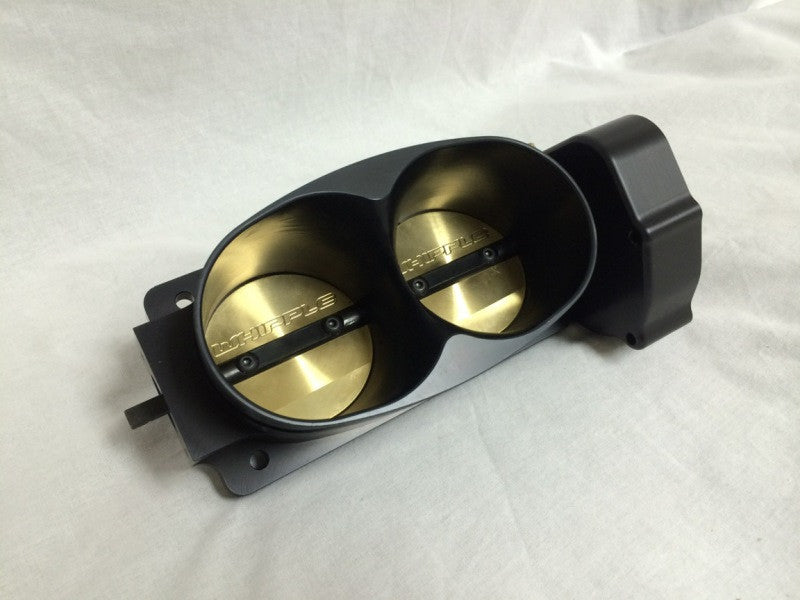 Billet Twin 68mm Bore Electric Throttle Body (1630CFM)